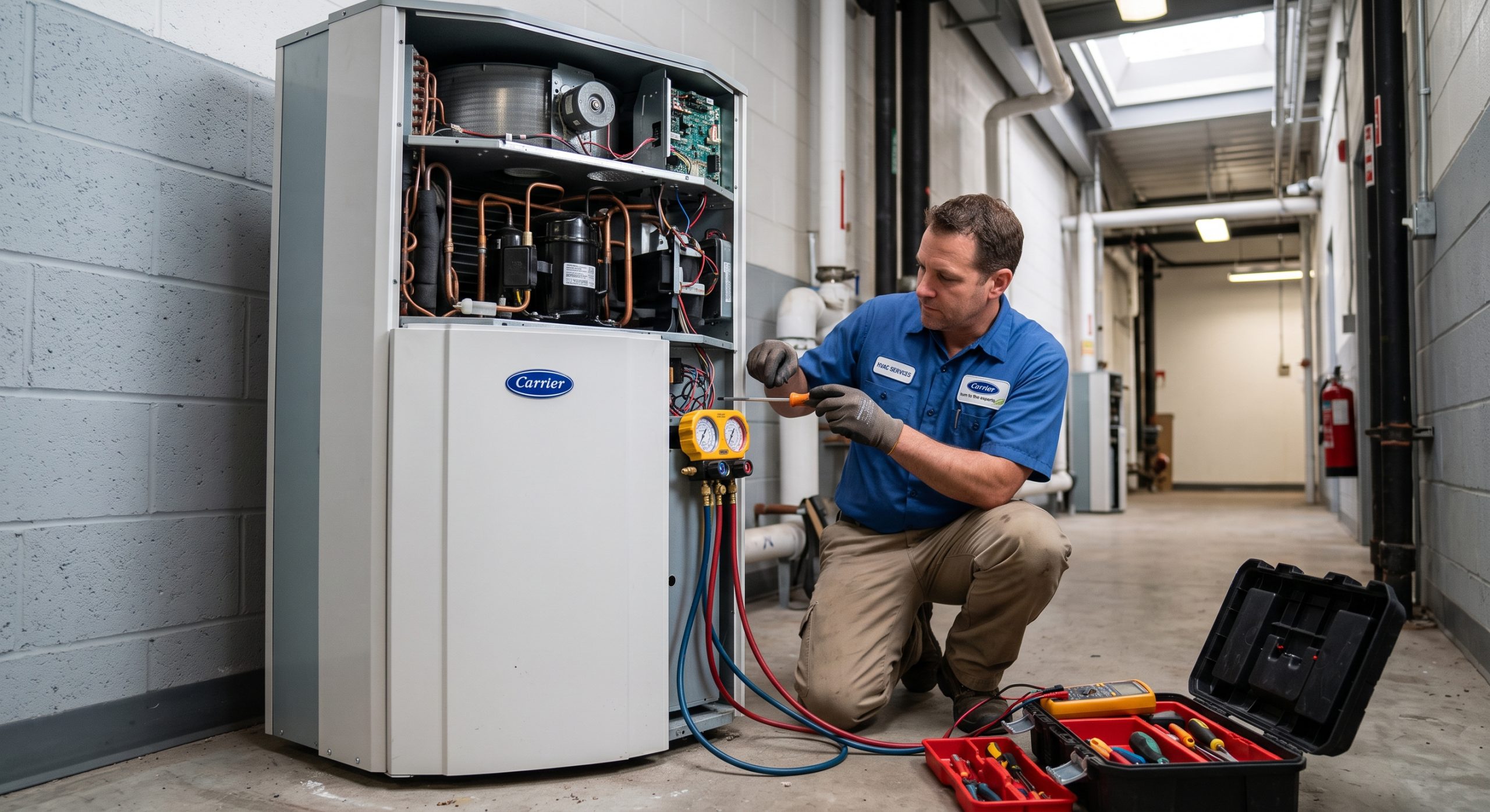 Carrier Tower AC Repairing